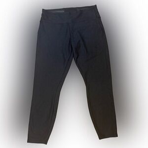 Hue Brand Fleece-Lined Denim Leggings